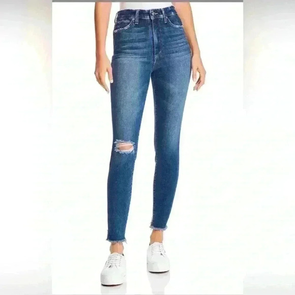 Joe's Jeans Denim - NWT Joe's Bella Frayed-Hem Skinny Jeans‎ in Laynee Size 28